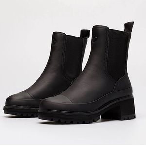 Timberland-Kori Park Chelsea leather Boot, black NEW ! size 6.5
